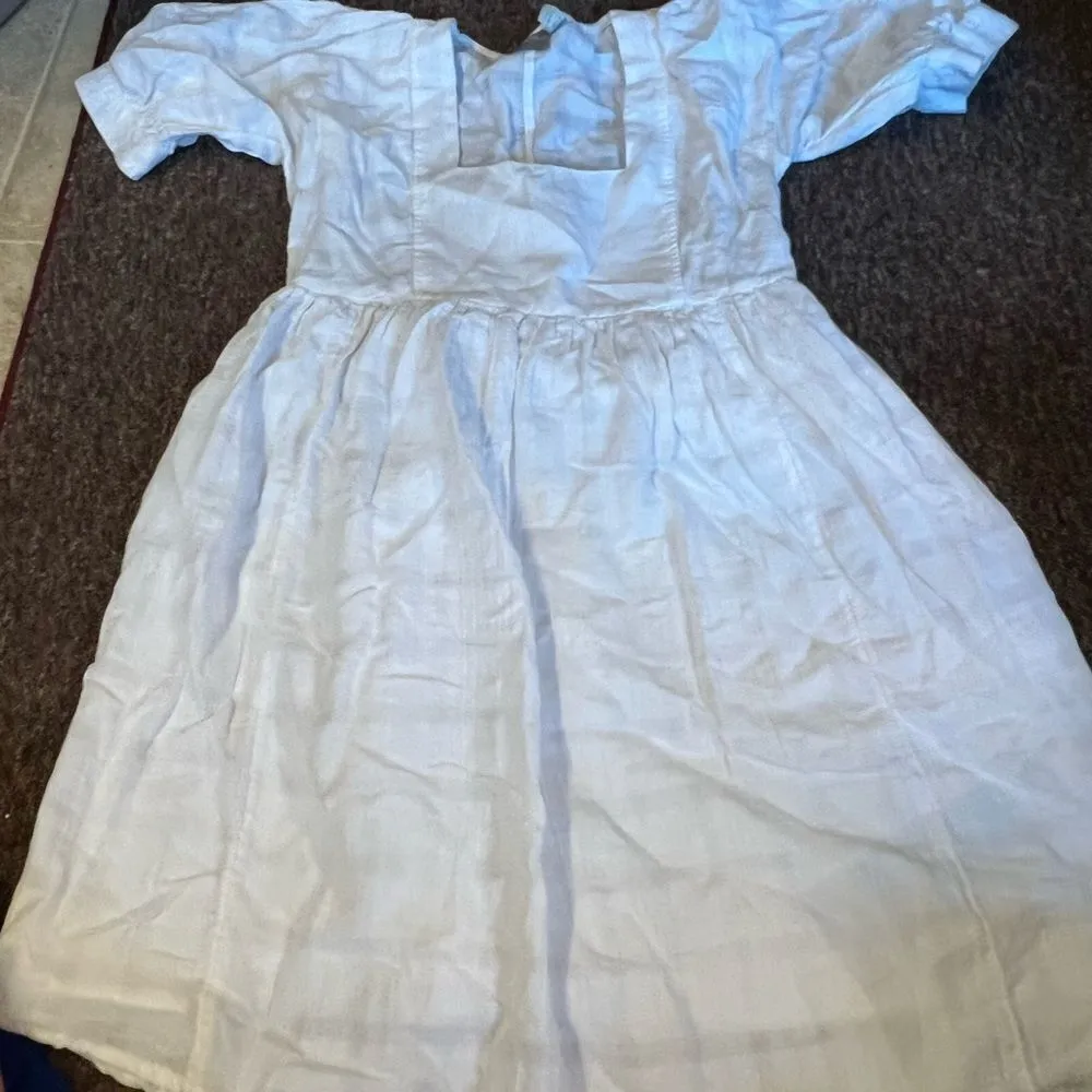 ASOS white square neck dress 2 - Image 2