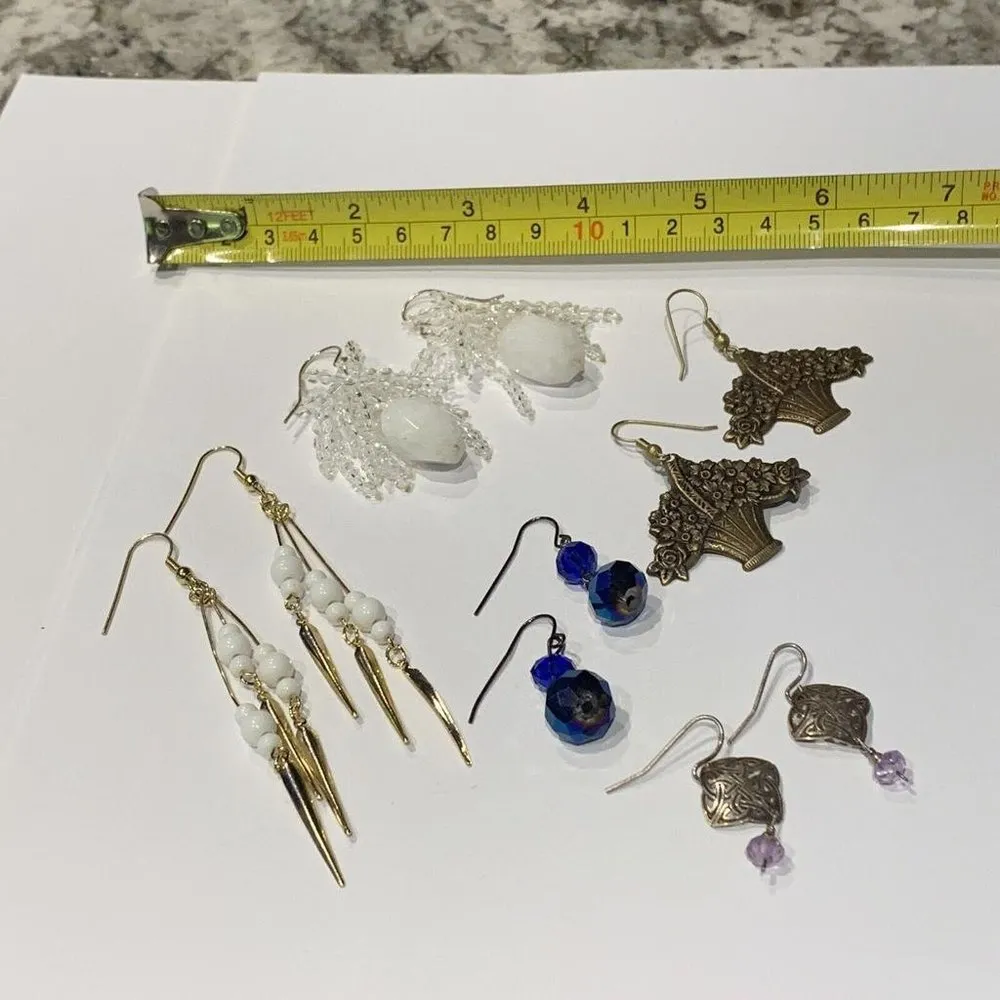 Lot Of 5 Pretty Costume Vintage - Image 9