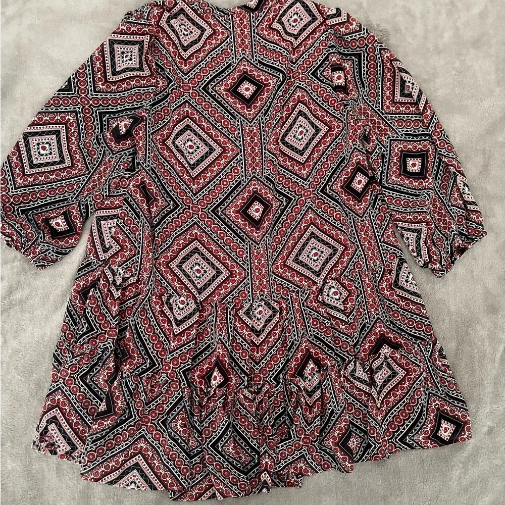 💋MELLODAY Colorful Mini Dress, Size S - Image 2