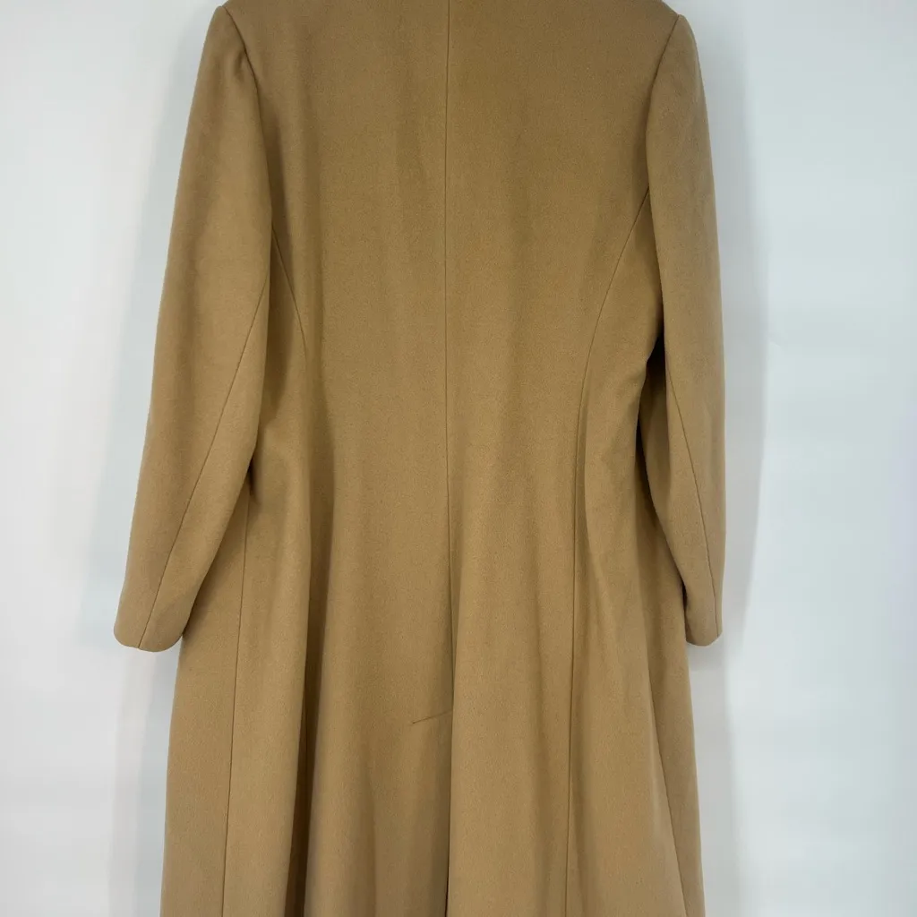 L.L. COLLEZIONI ITALIA Elegant Tan Women's Coat vintage Read notes Size 18W - Image 8