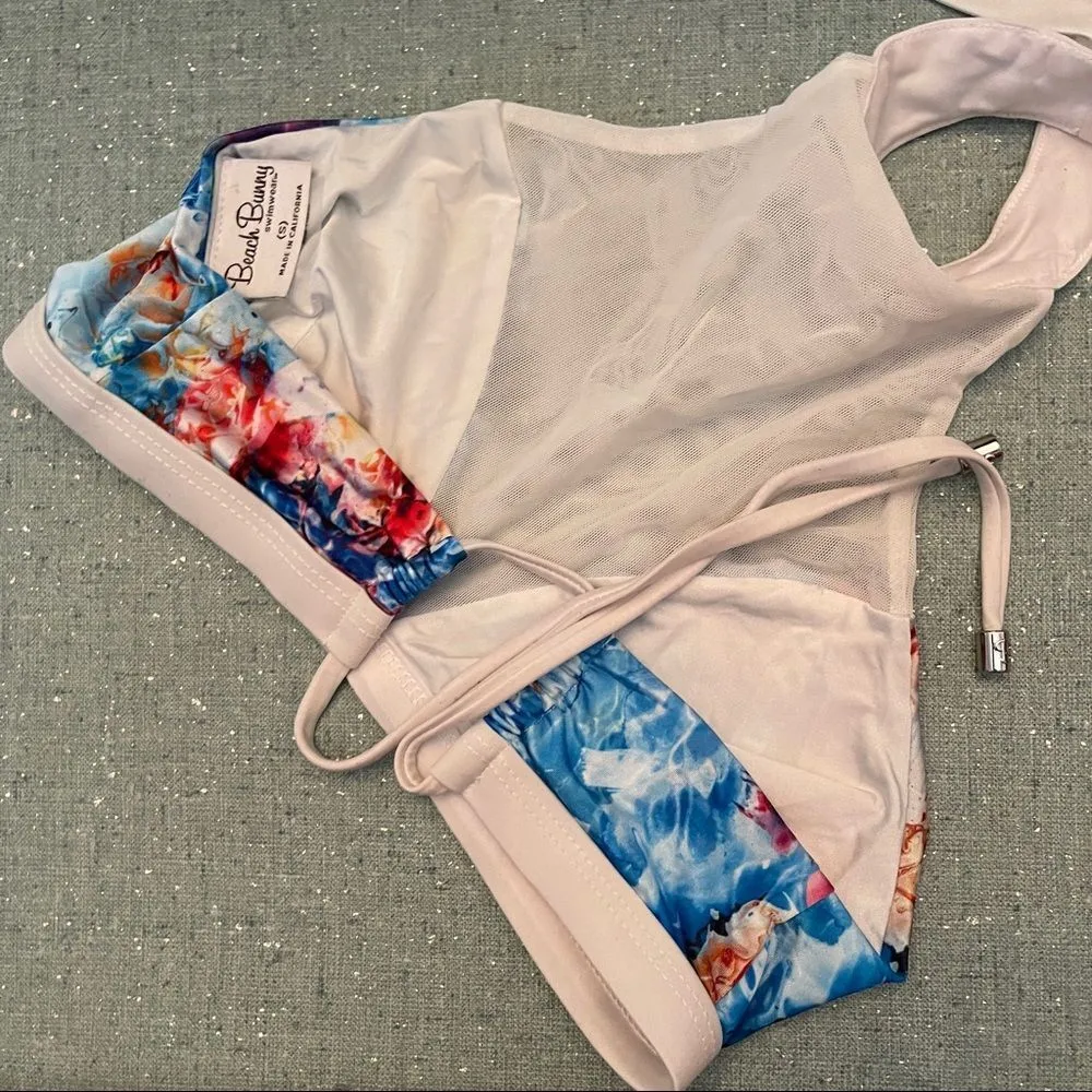 Beach Bunny Wave Lengths Halter‎ Bikini Top - Image 4