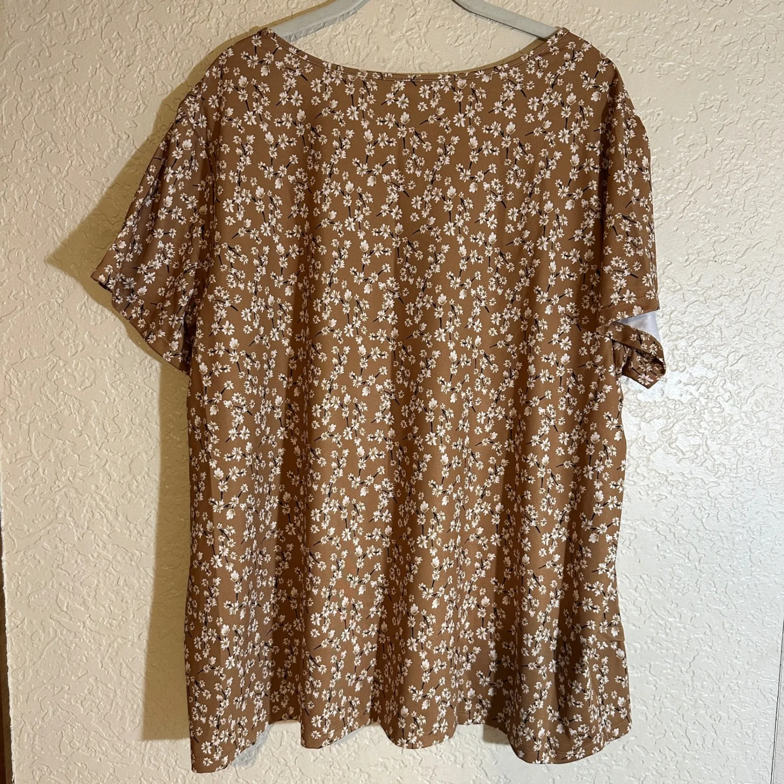 Blair Womens 2XL 3 Piece Bundle Tops Floral Print Short Sleeve Long Sleeve - Image 7