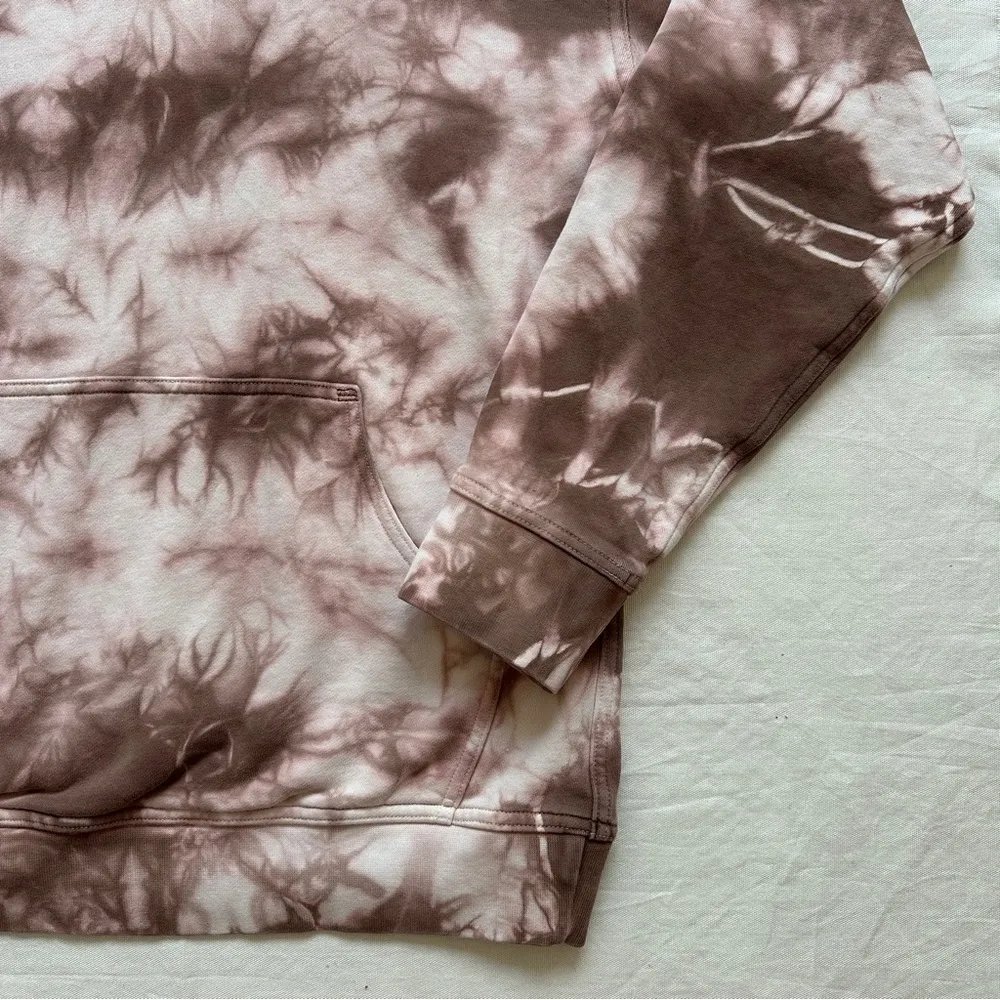 Lululemon All Yours Hoodie in Earth Dye Clay Size 8 Cotton Terry - Image 6