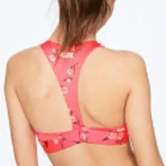 PINK Victoria’s Secret Floral Front Twist Sports‎ Bra size S - Image 6