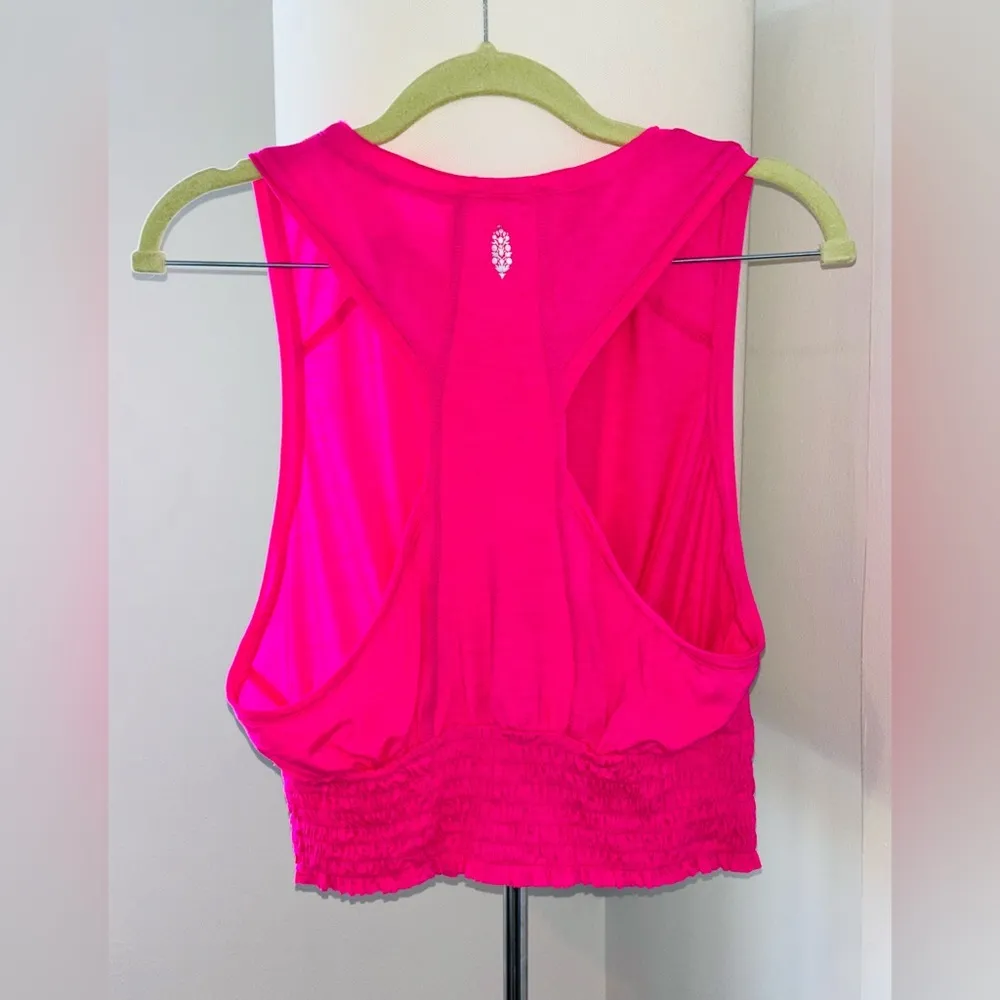 FP Movement NWT Say My Name Smock Top in Miami Pink size XS - Image 7