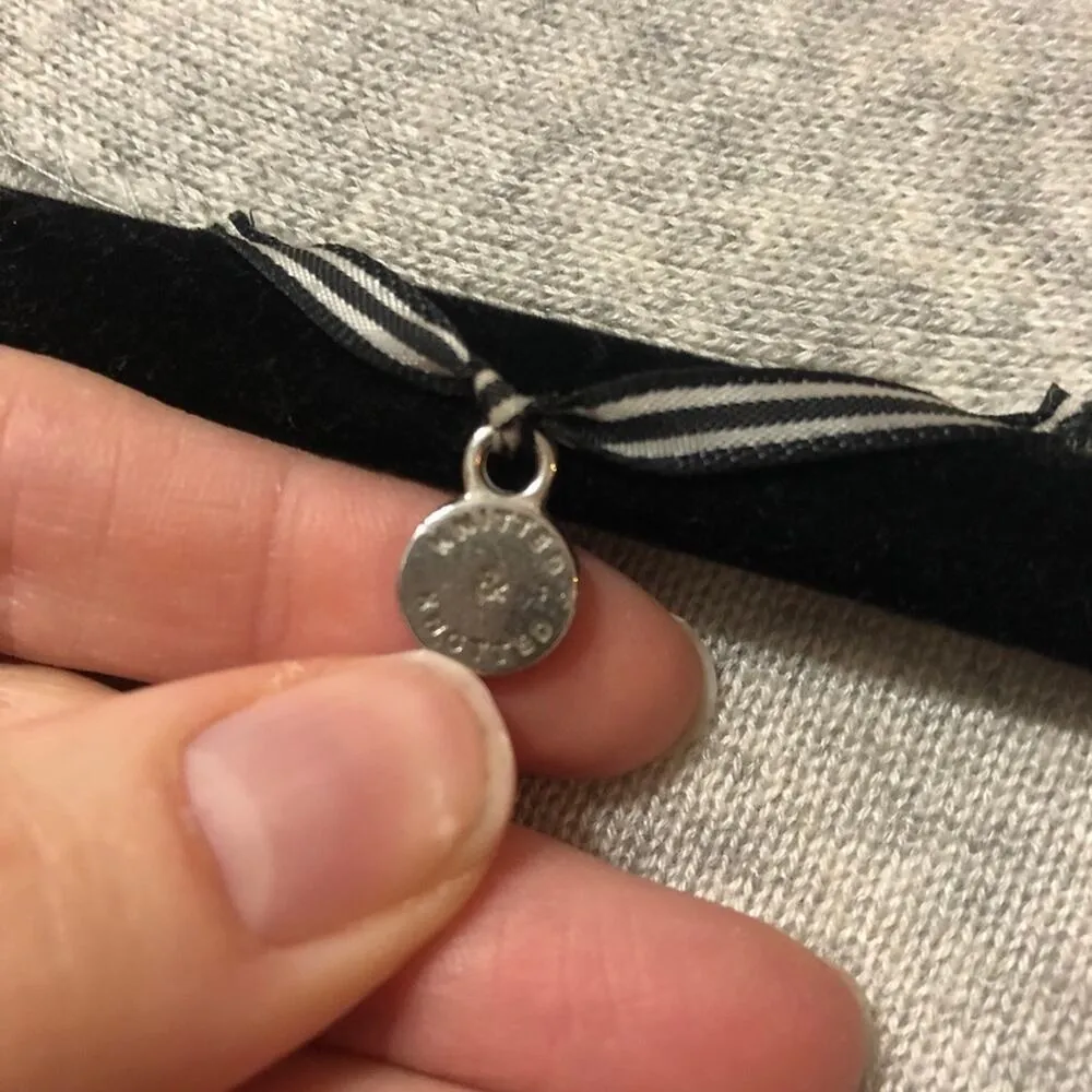 Anthropologie Knitted & Knotted Grey Sweater Dress Womens S Fall Ruffled Mini - Image 4