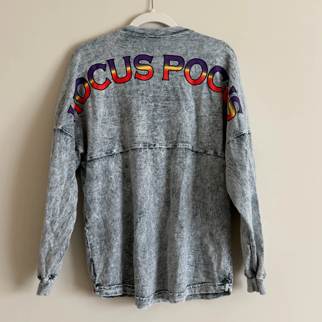 Disney Hocus Pocus Spirit Jersey Size S Lit The Black Flame Candle Graphic Shirt - Image 5