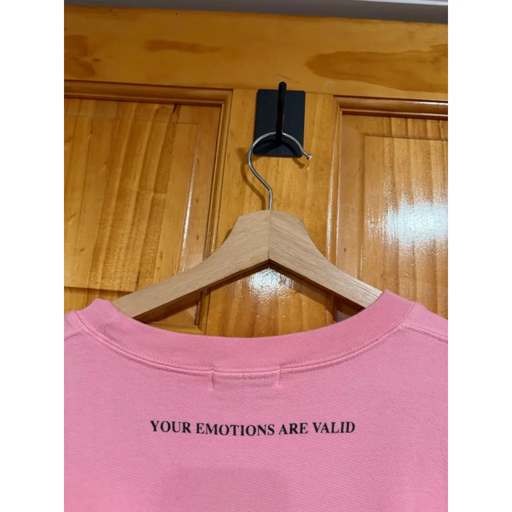 Mayfair The Label Pink Graphic Sweatshirt Choose Your Own Emotional Adventure OS Size undefined - Image 4
