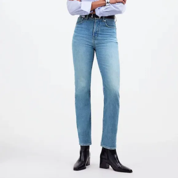Madewell The '90s Straight Crop Jean Size 25 - Image 3