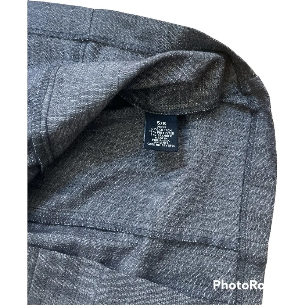 Maurices Gray Sleeveless Sheath Dress Size S/6 Career Work Office Classic - Image 6