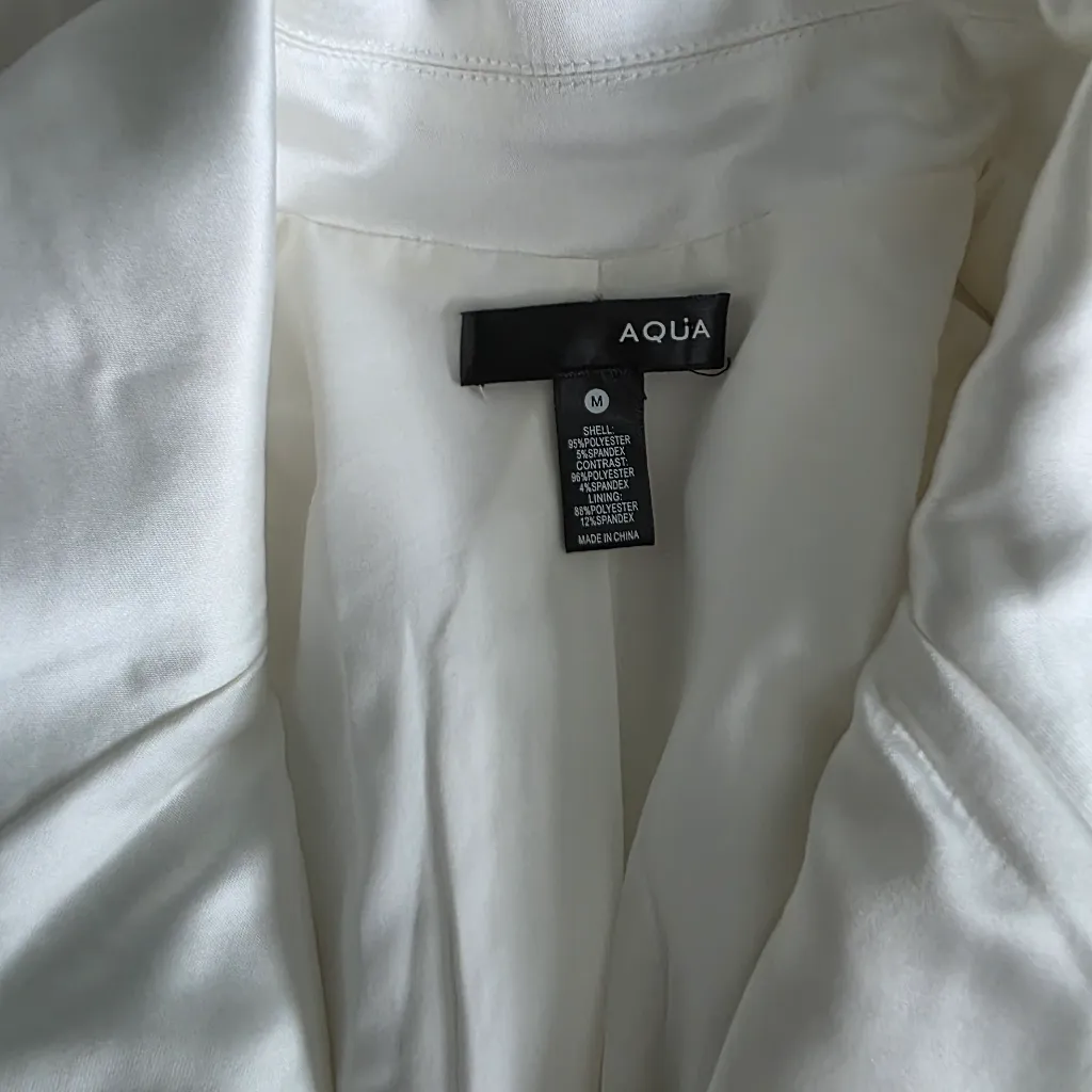 Aqua X Maeve Riley Blazer Suit Dress M - Image 6