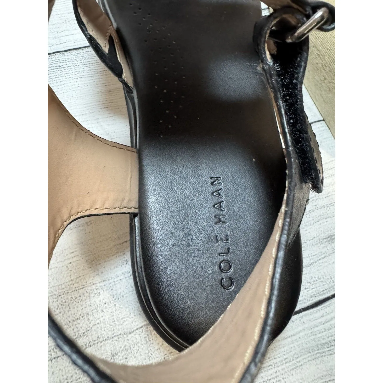 Woman's Cole Haan Grandpro Rally Fisherman Sandal - Black - Size 9B - Image 10