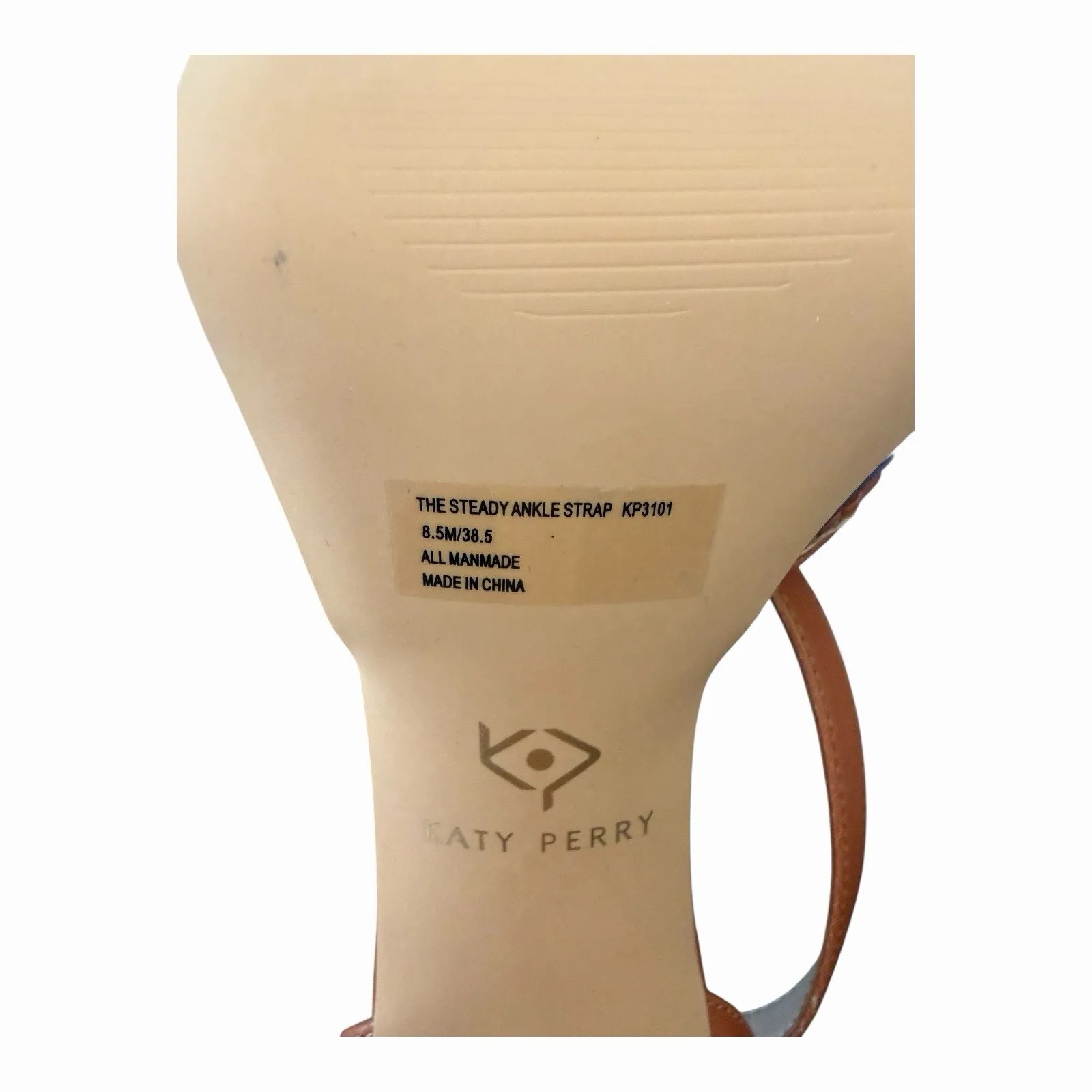 Katy Perry The Steady Ginger Biscuit Woven Platform Heels Ankle Strap Sandal 8.5 - Image 10