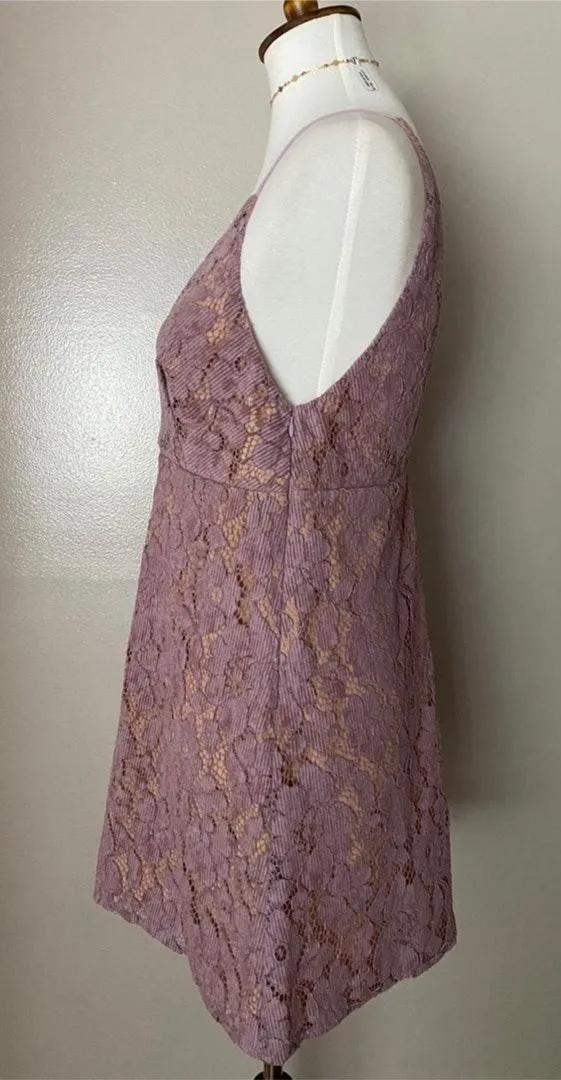 Free People Night Shimmers Velvet Mini Dress - Image 7