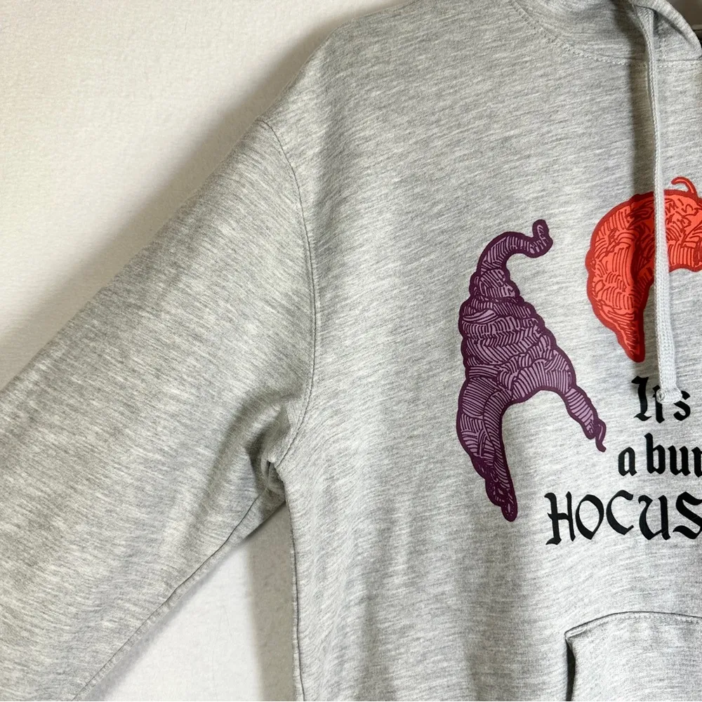 Disney Hocus Pocus Hoodie Junior XXL 19 Gray Pullover Sanderson Sisters Hair - Image 3