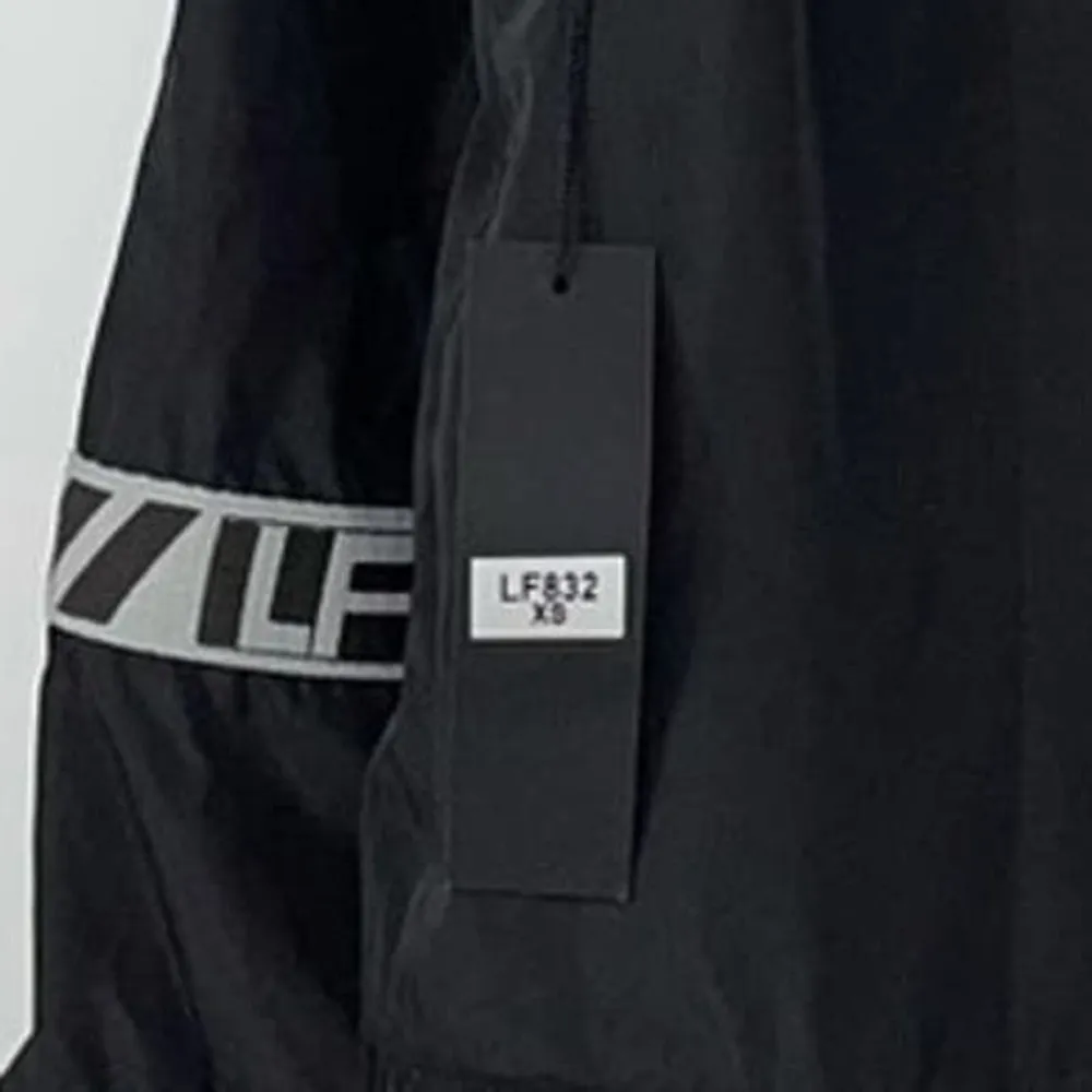 LF THE BRAND BLACK LIGHTWEIGHT WINDBREAKER HOODIE SIZE XS - Image 4
