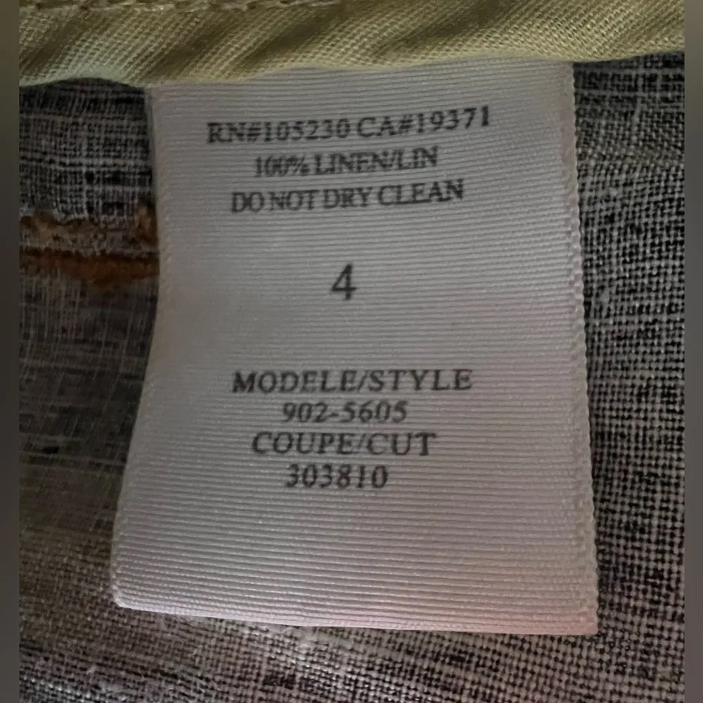 Joie  California | ladies linen camouflage skirt. Size: 4. - Image 12