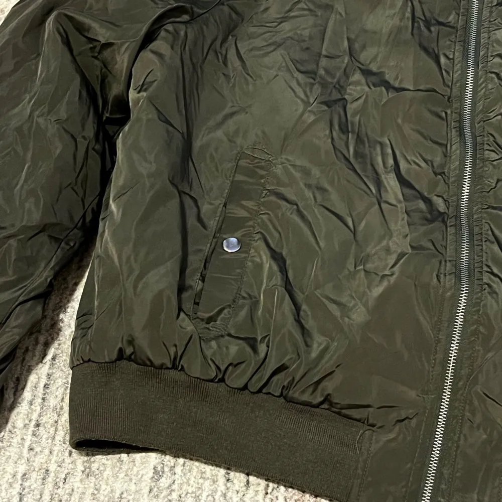 Green Bomber Jacket Size 2X - Image 6