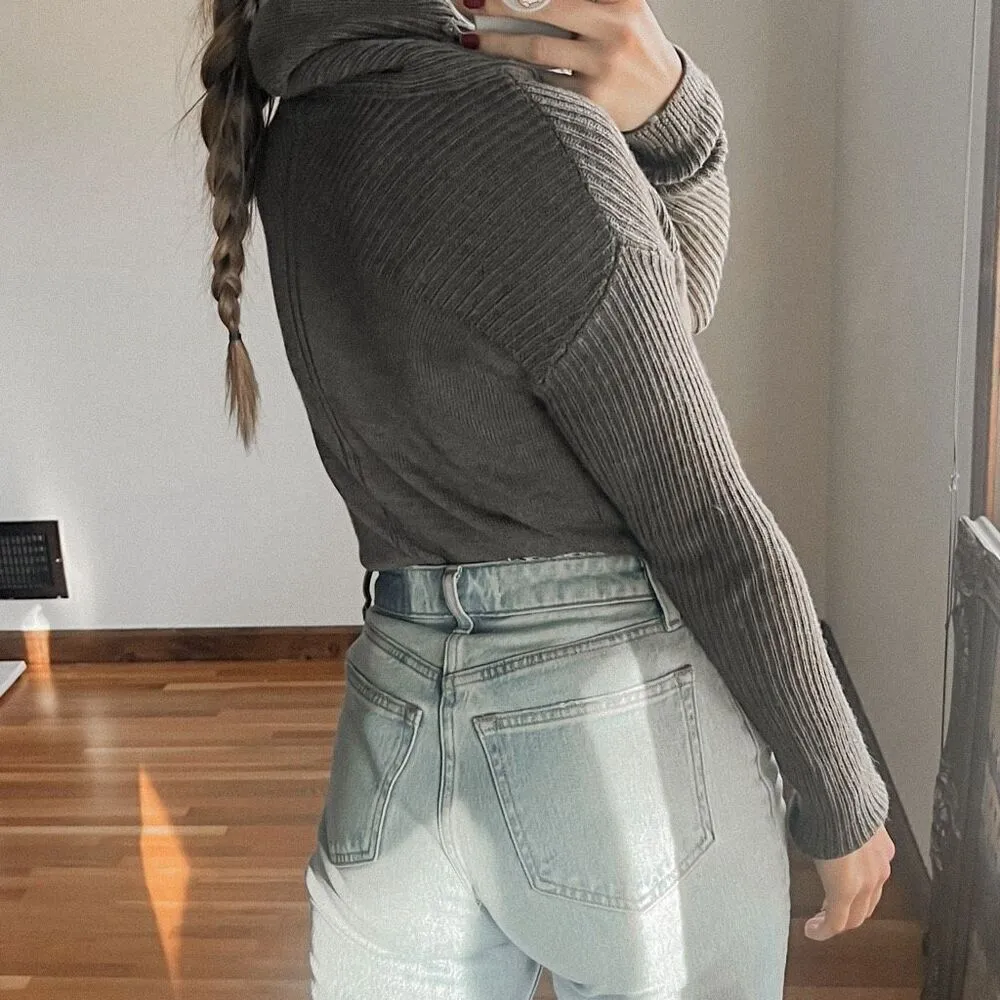 Smartwool 100% Merino Wool Cowl Neck Sweater Size S - Image 2