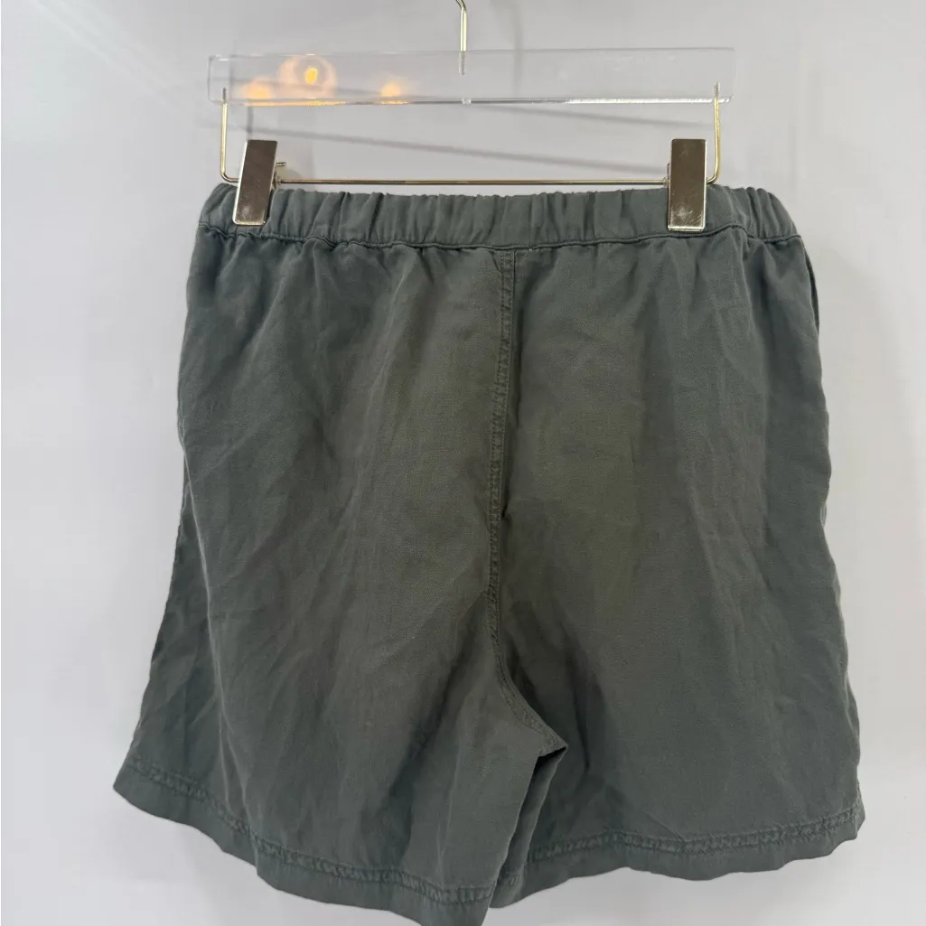 NWT Faherty Womens Topanga Drape Shorts In Tyme, Size XS - Image 6
