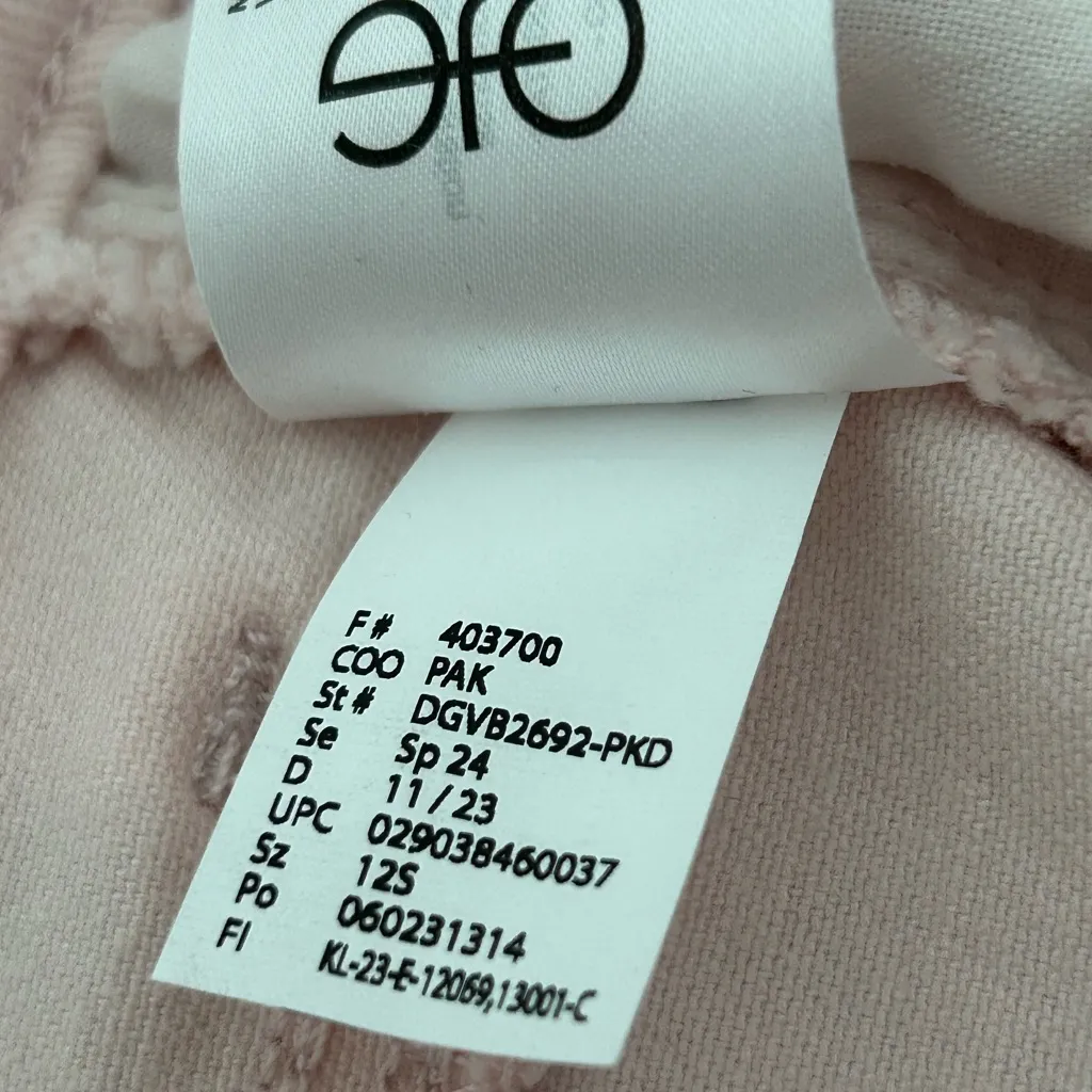 Gloria Vanderbilt SHORT Amanda Pink Jeans Size 12S - Image 11