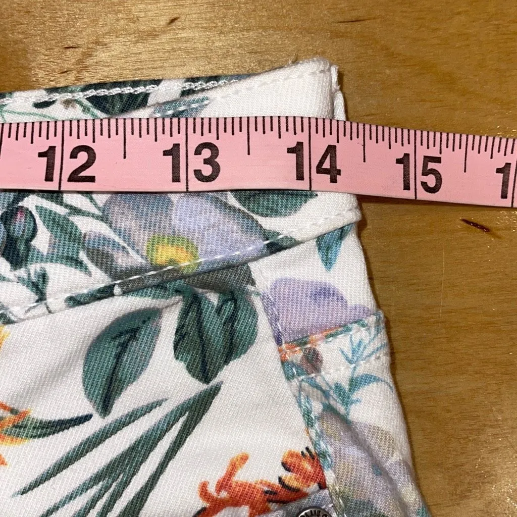 Buffalo Ladies High Rise Betty Botanical Skinny Ankle Jeans Multicolor Size 6/28 - Image 7