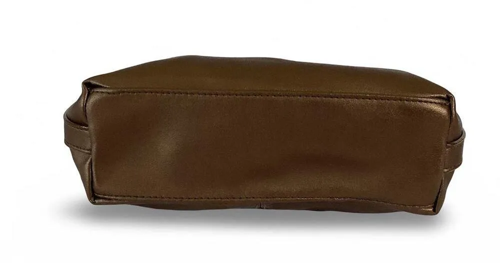 Small Golden Brown Clutch - Image 4