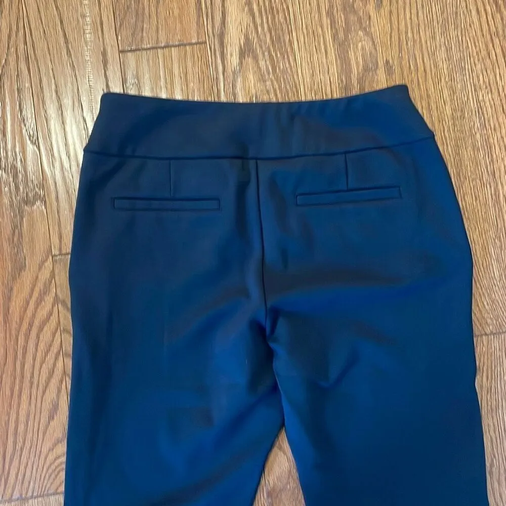 Soft Surroundings  black ponte straight leg pull on pant small - Image 10