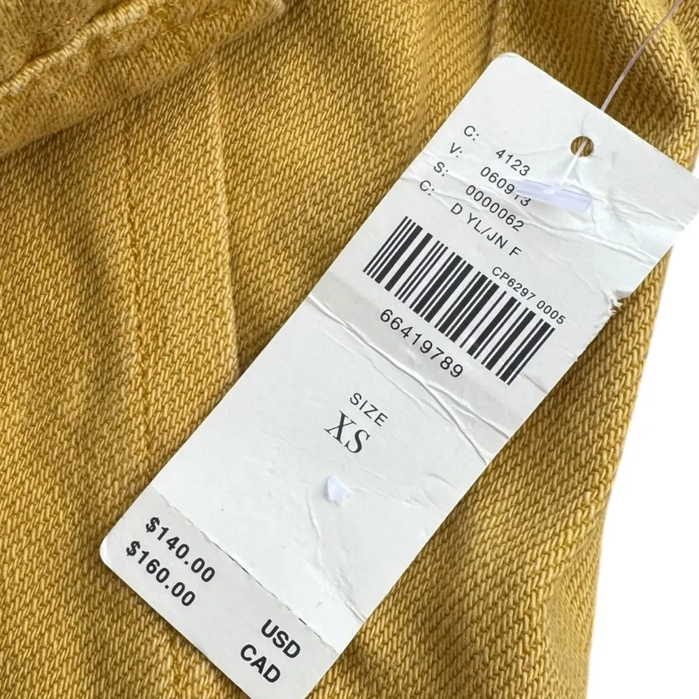 Anthropologie Pilcro The Cottage Mustard Yellow Twill Cargo Pant - Image 9