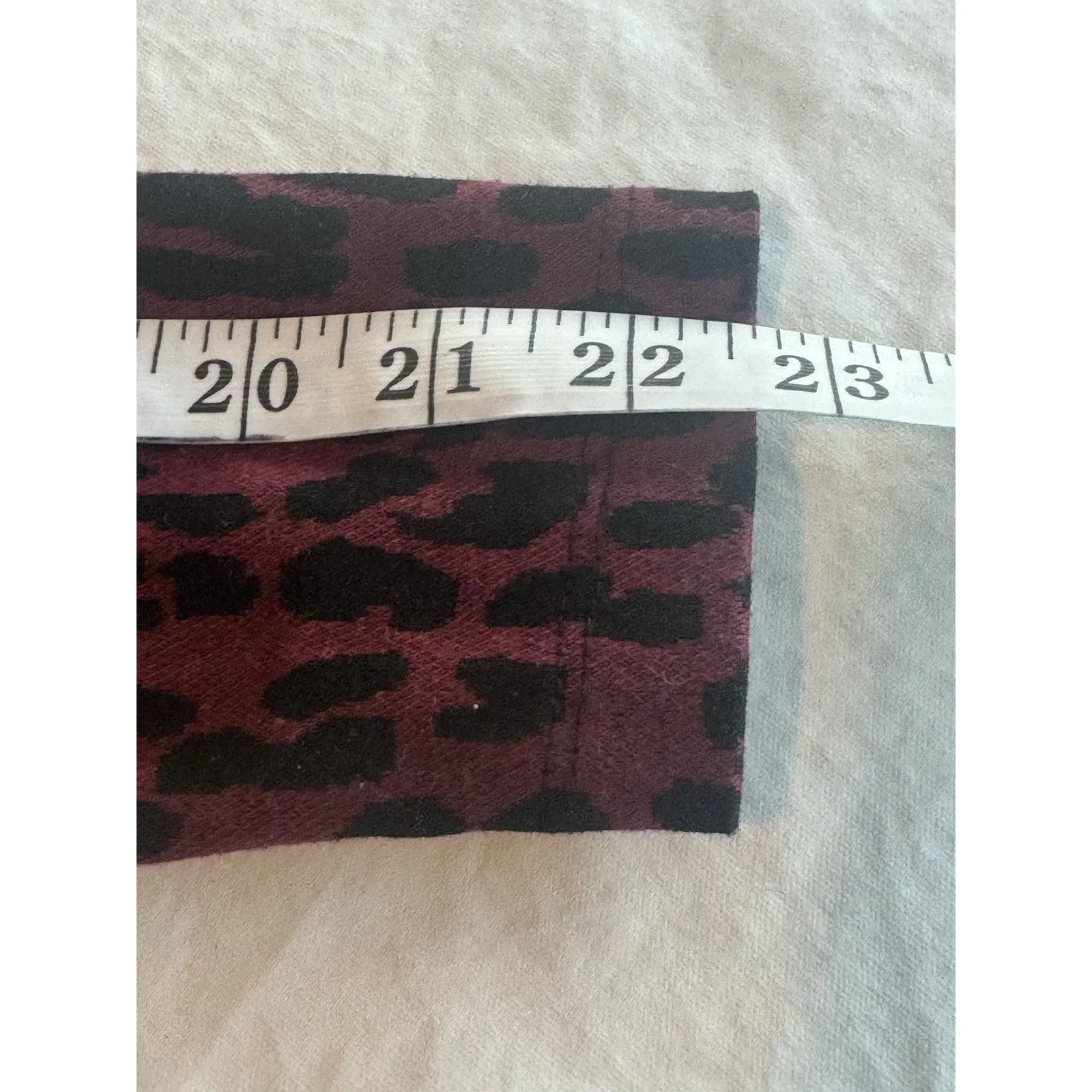 Beach Lunch Lounge Dress Sz Small Leopard Animal Print Safari Boho Fall Autumn - Image 14