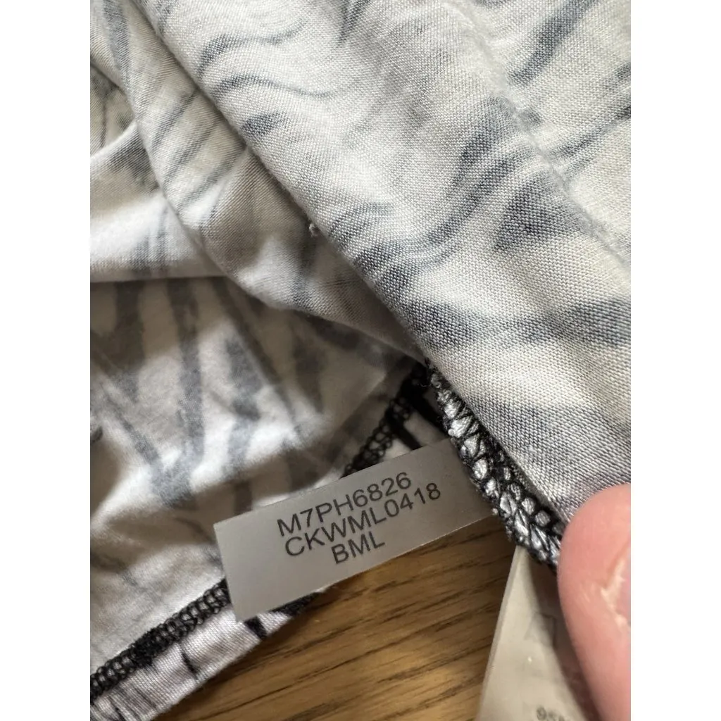 Calvin Klein‎ Tunic Top Women Size Measured Stretch Vacation Beach Casual Travel - Image 7