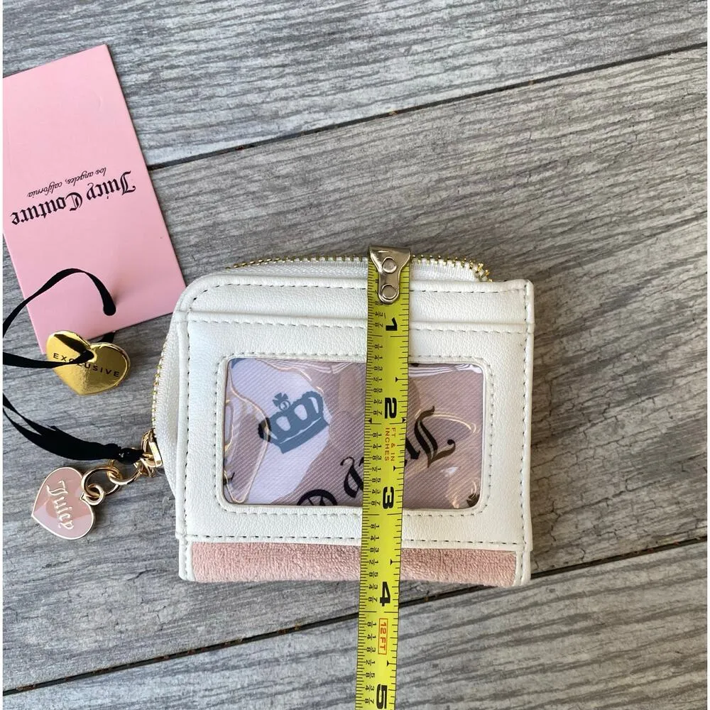 Juicy Couture | Pink Strawberry Card Case with Heart Charm - Image 5