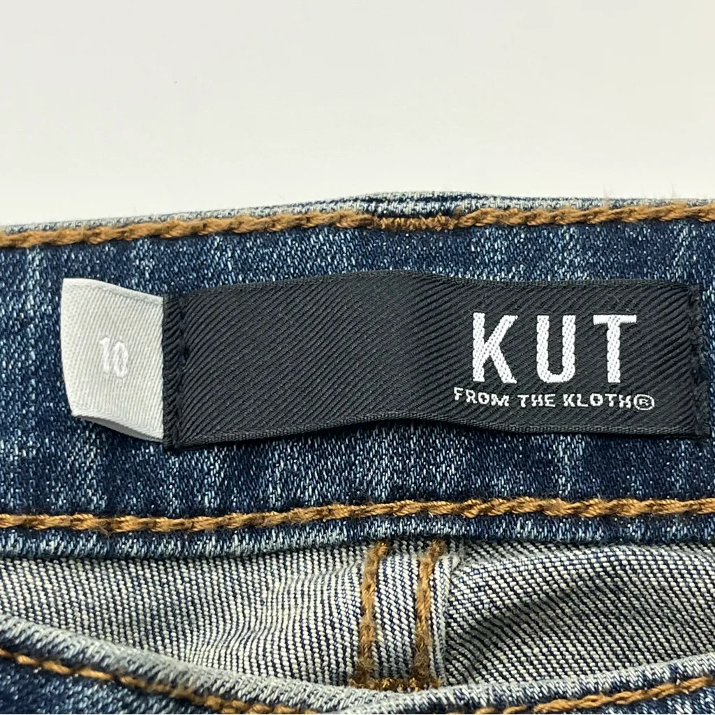 Kut From the Kloth Mia Fab Ab Toothpick Skinny Jean Women Size 10 Blue Denim NEW - Image 2