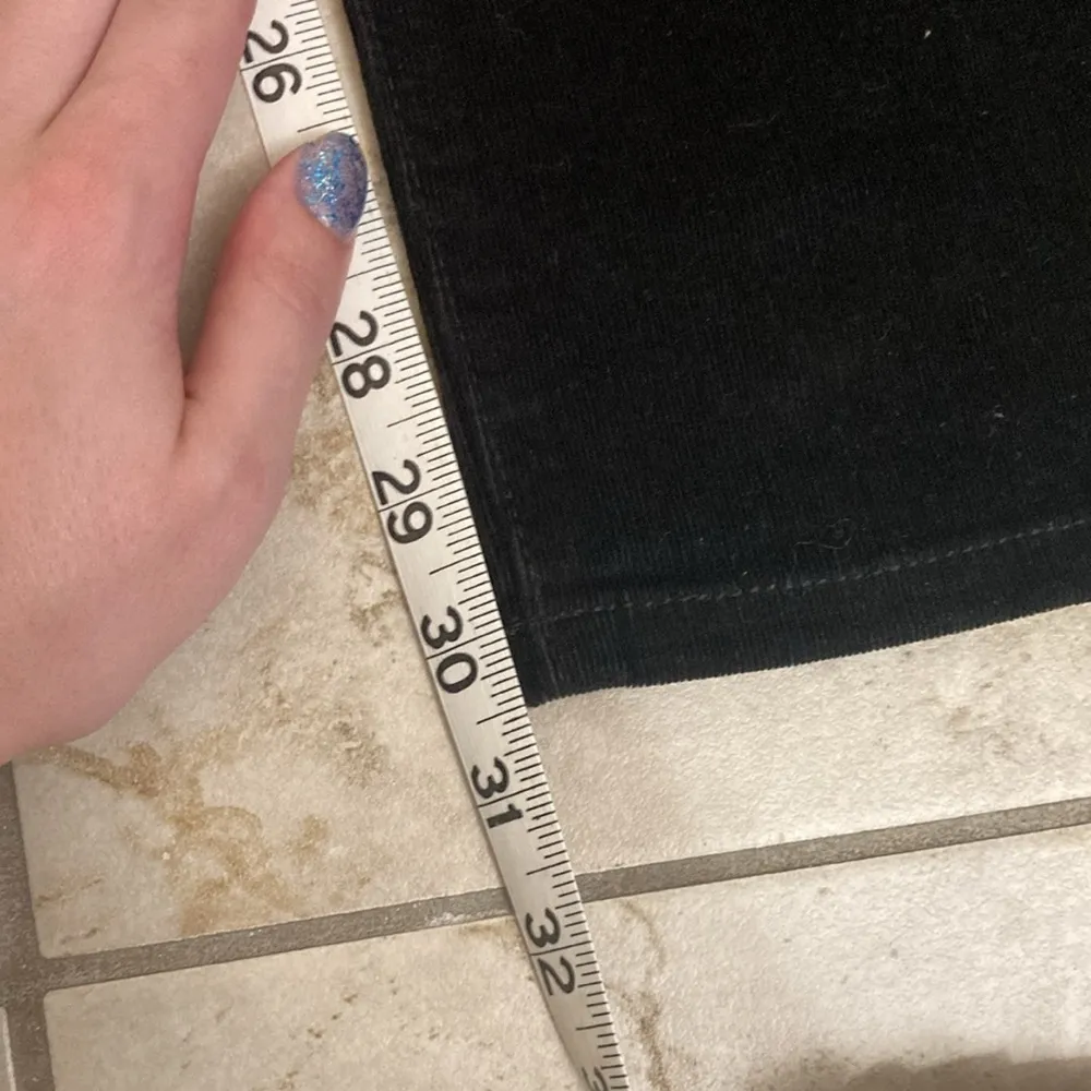 Calvin Klein Jeans Straight Leg Black Corduroy Jeans - Image 8