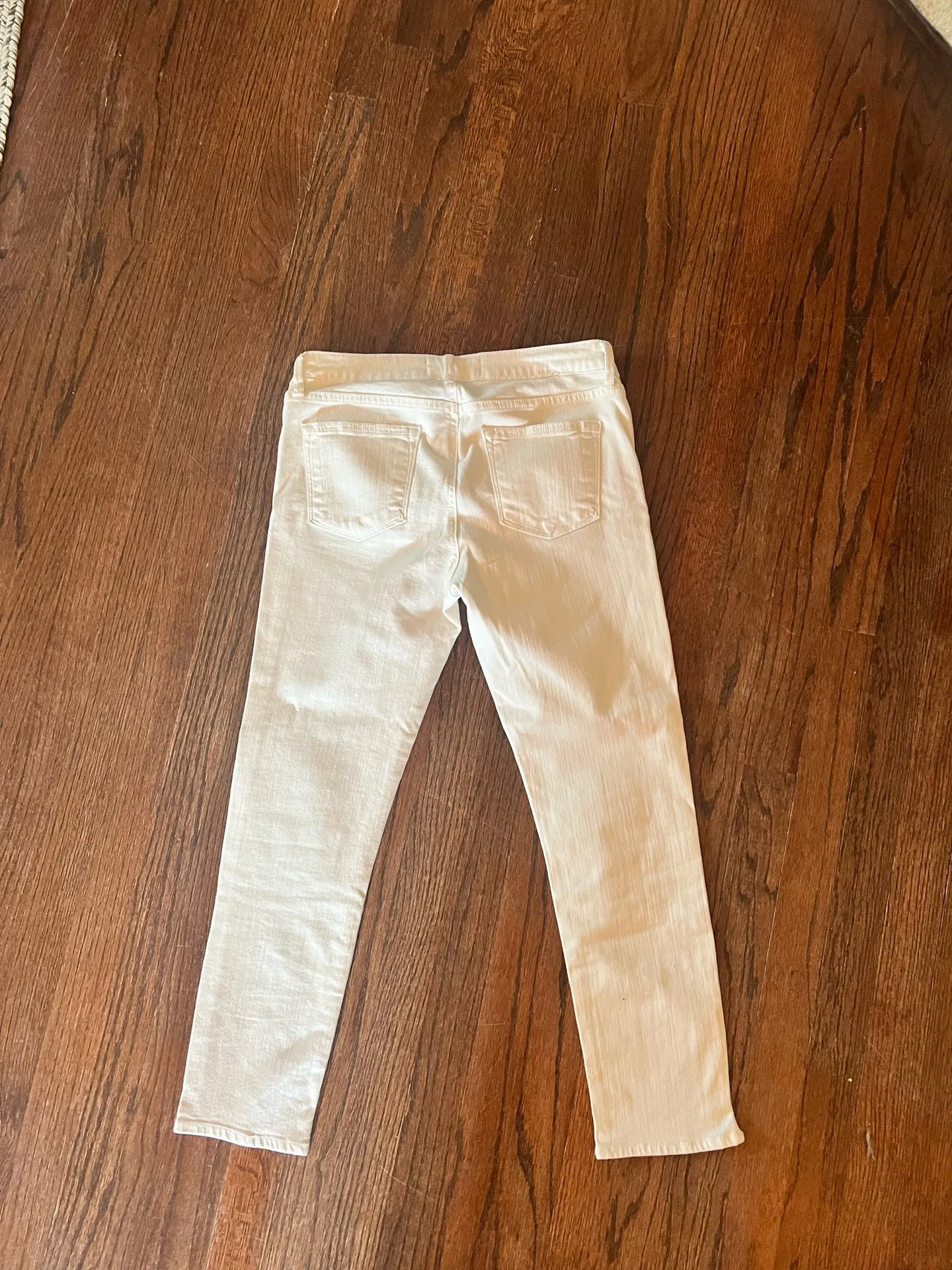 Just Black Denim White Jeans 28 - Image 2