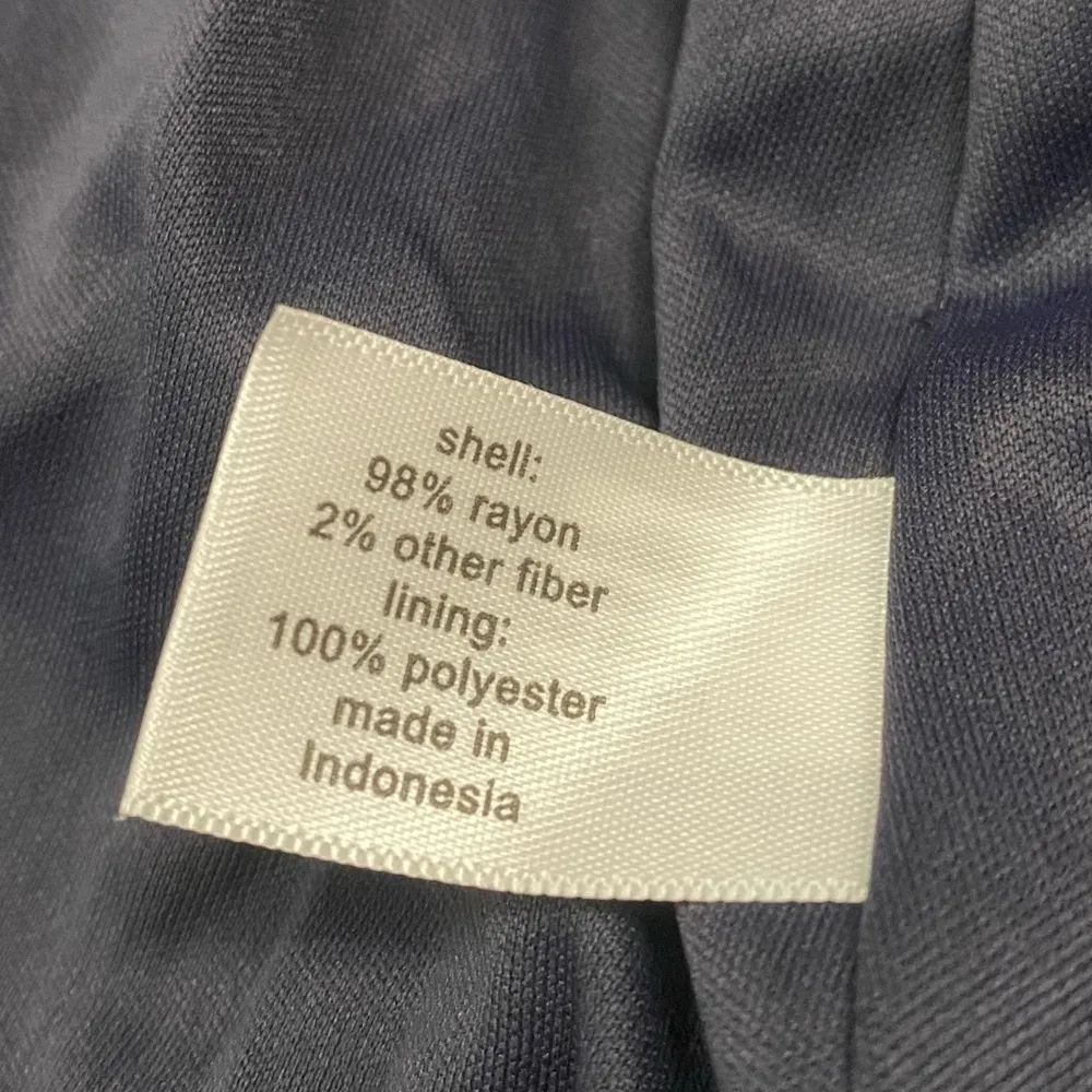 Multi blue off the shoulder high low dress - Image 5