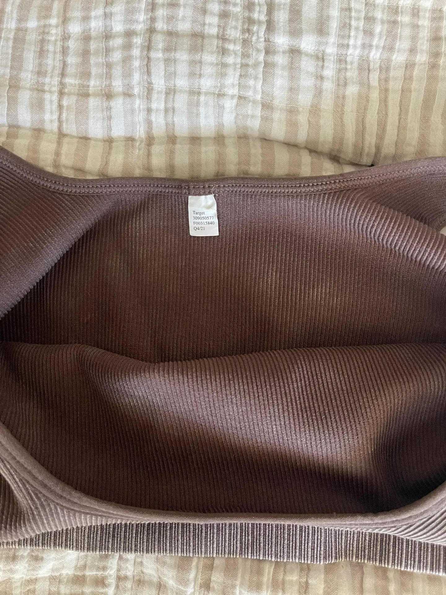 Ribbed Workout Top - Image 3