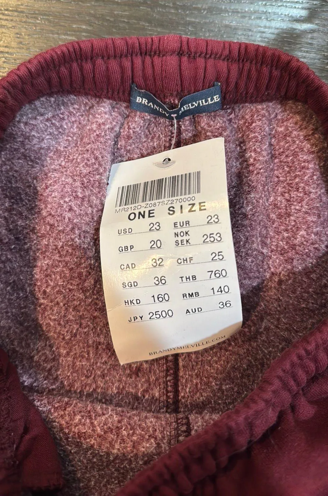 Burgundy Shorts - Image 3