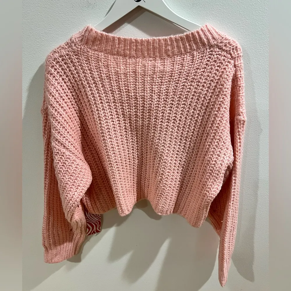 ROMWE CROPPED BUTTON DOWN CARDIGAN! - Image 2