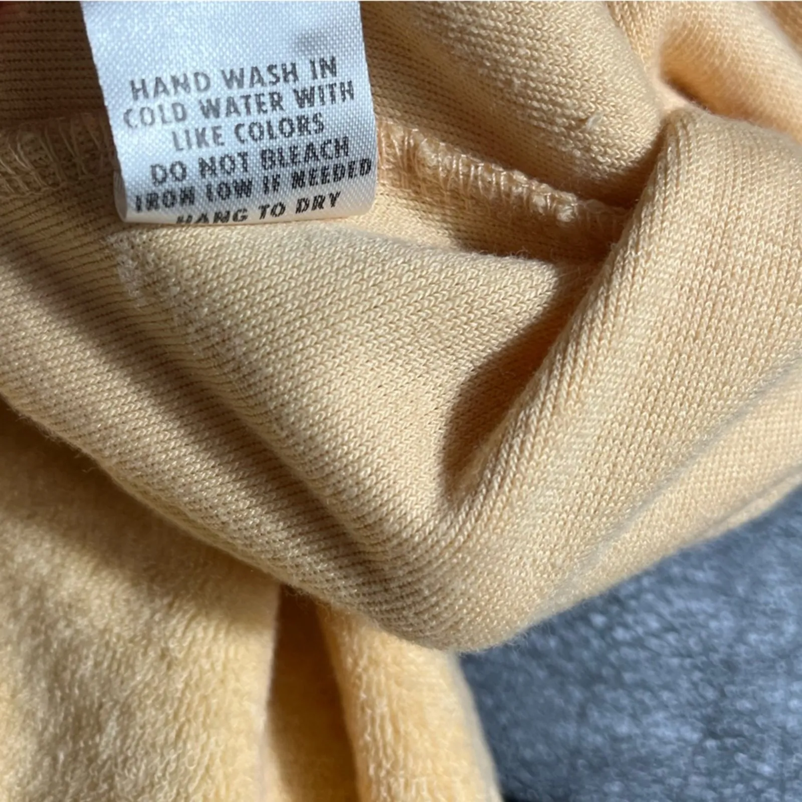 Mable Peach‎ Terry Cloth Crop Tank Top Size Small Orange - Image 8