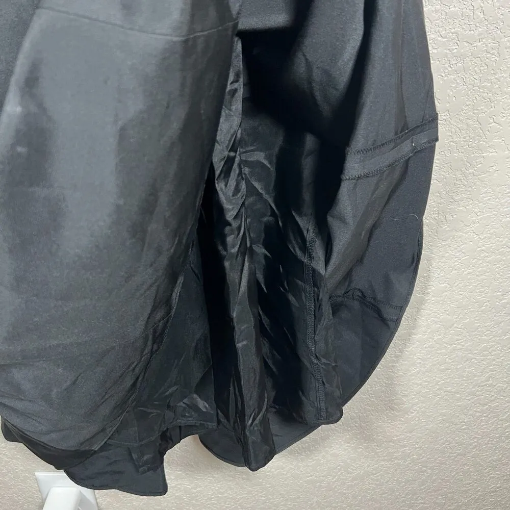 Black Maxi Skirt Womens 10 Ruffle Mermaid Witchy NEW NWT - Image 4