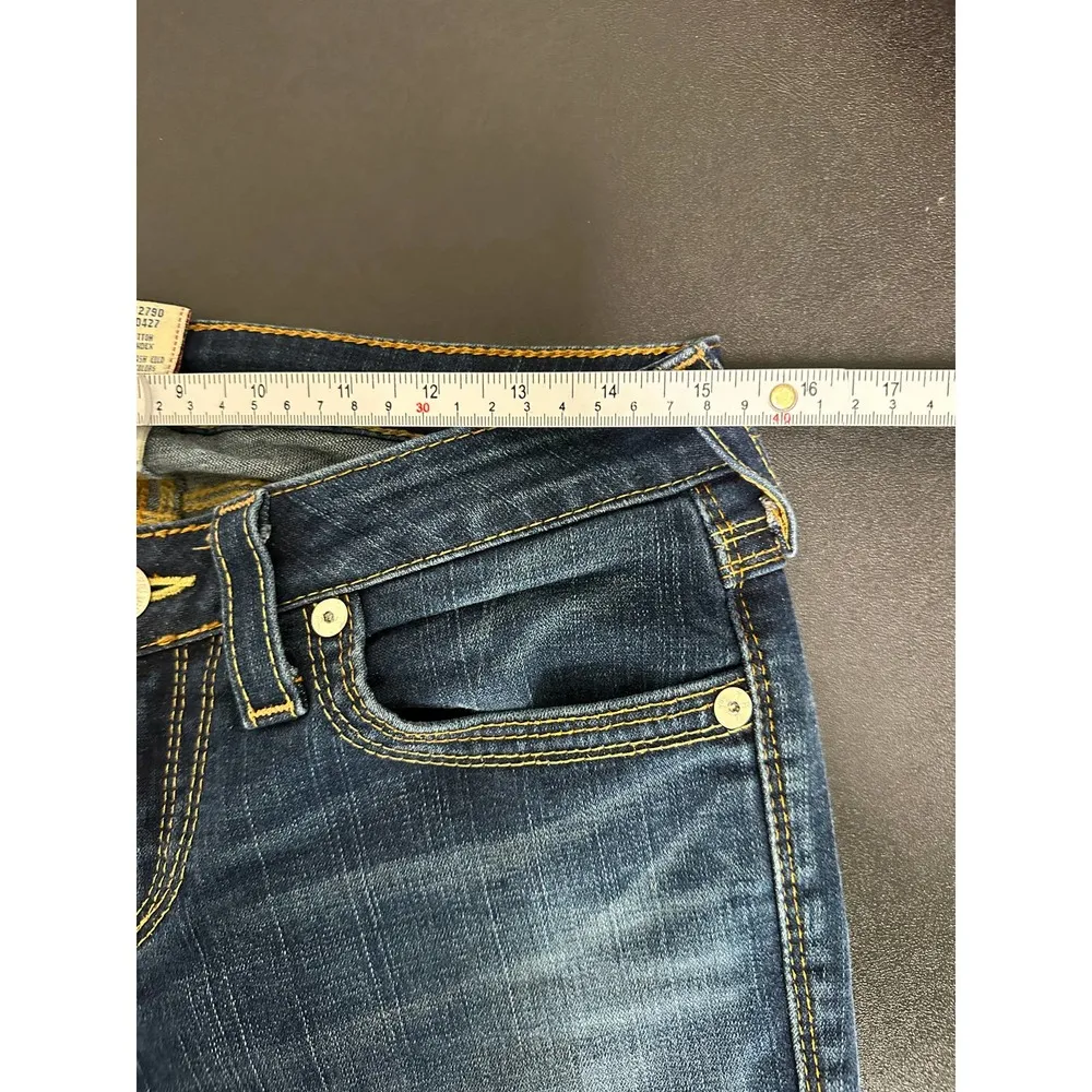 True Religion Women's Becca Mid Rise Bootcut Denim Jeans Size 29 W10572OMQT1 - Image 9