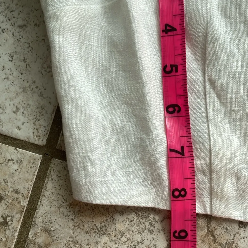 Mara Hoffman Julia Crop Top White - Image 14