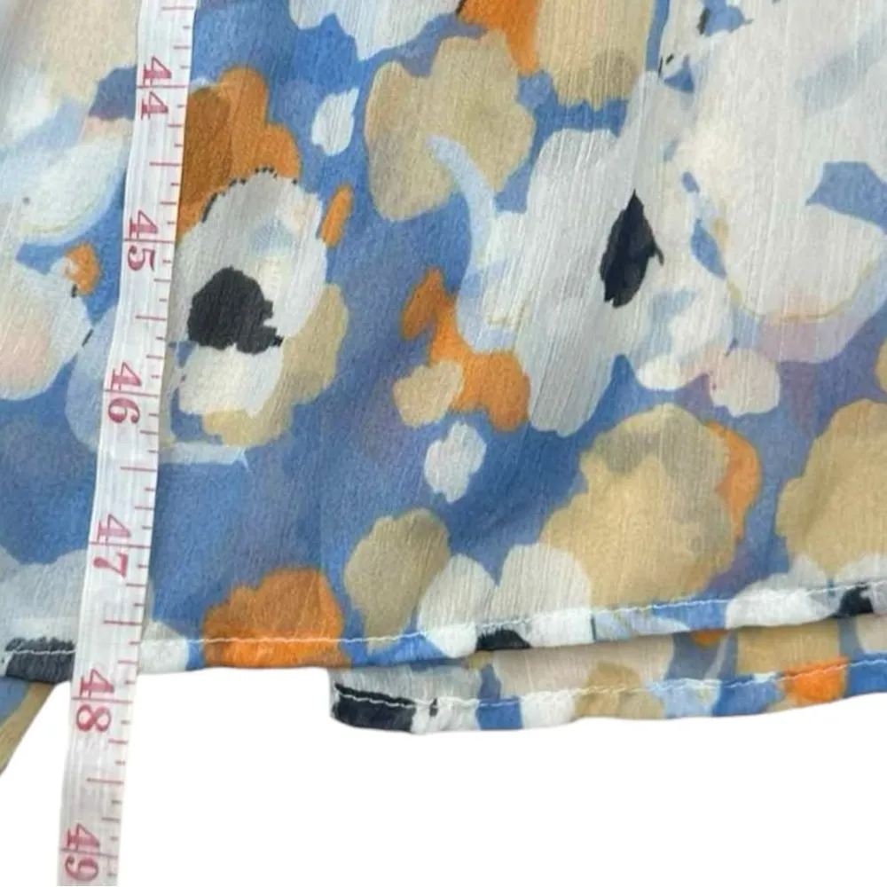 joie Size NWT Blue Floral Print Maxi Dress Size XL - Image 10