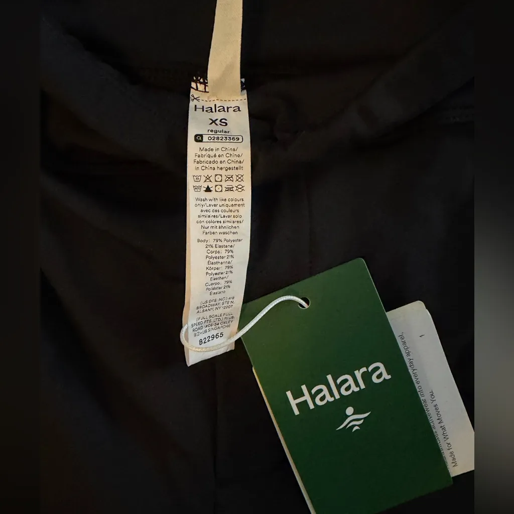 HALARA Black flare leggings - Image 4