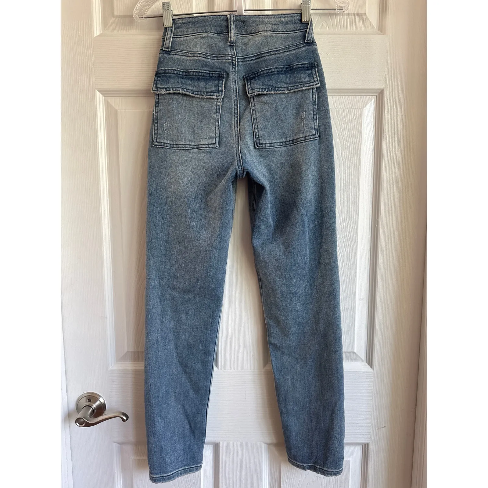 NWT Kut From The Kloth Reese Utility character mid-rise porkchop pockets size 00 - Image 13