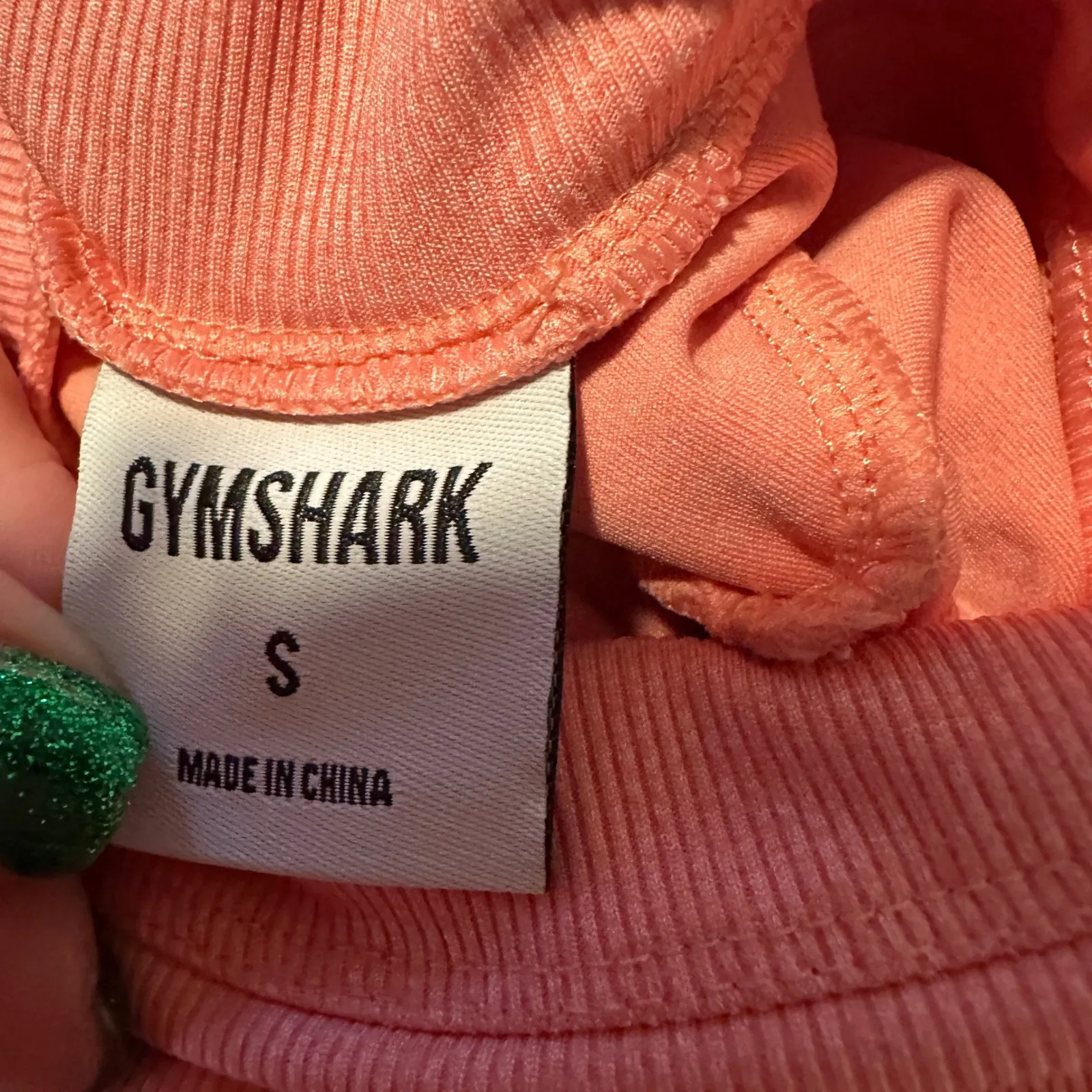 Gymshark Be a Visionary Seamless High Waisted Leggings Coral Pink Size S - Image 9