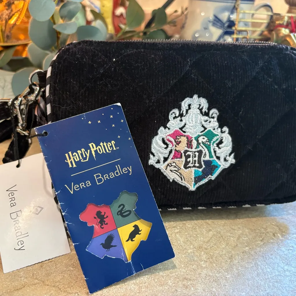 Vera Bradley  Harry Potter RFID Crossbody Black NWT - Image 2