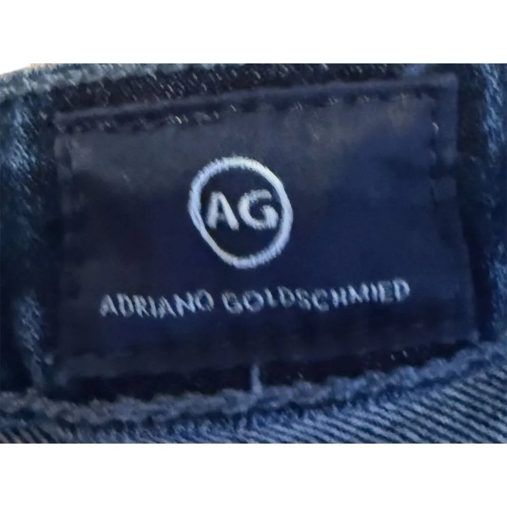 AG Adriano Goldschmied Women's Stevie Ankle Slim Jeans Blue Size 25R - Image 7