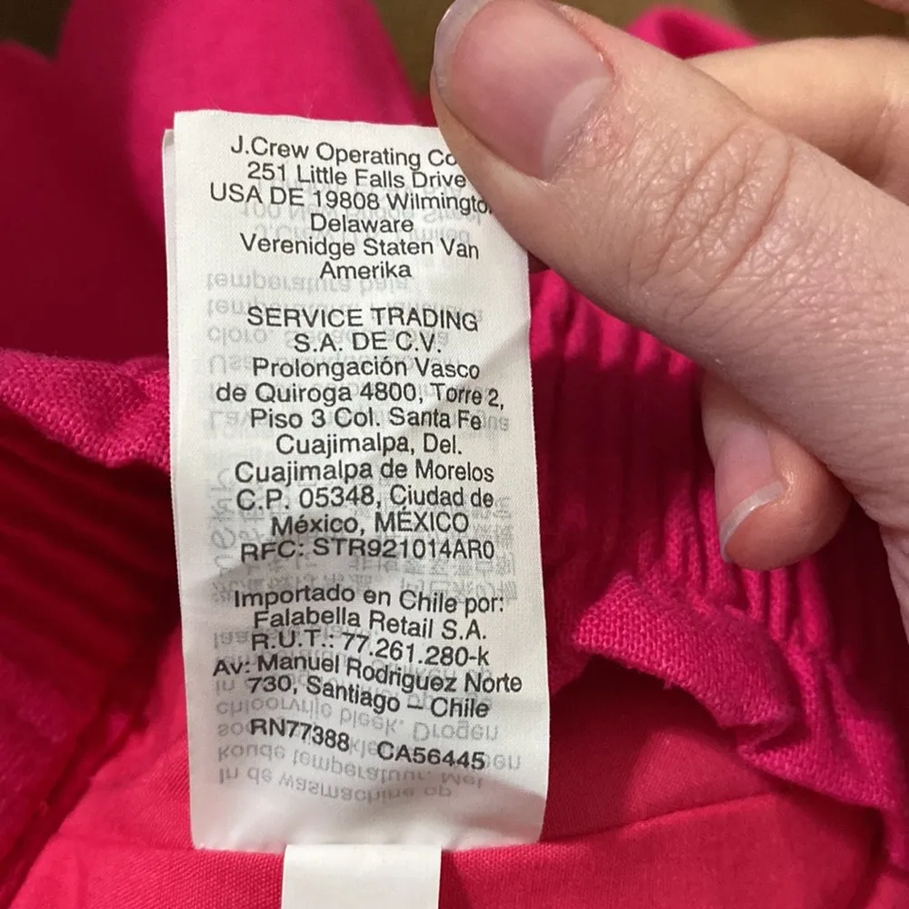 J Crew Factory scalloped linen - Image 11